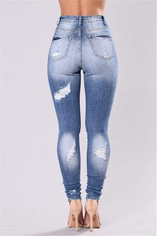 Fashion Sexy Torn Jeans