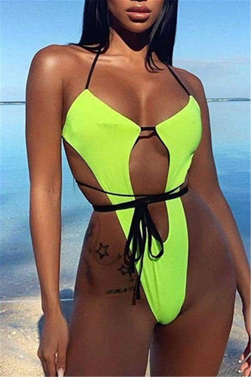 Sexy Hollow Out Swimsuit
