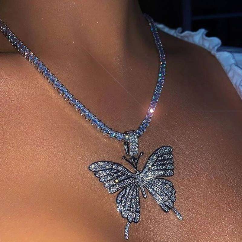 Fashion Butterfly Necklace Pendant
