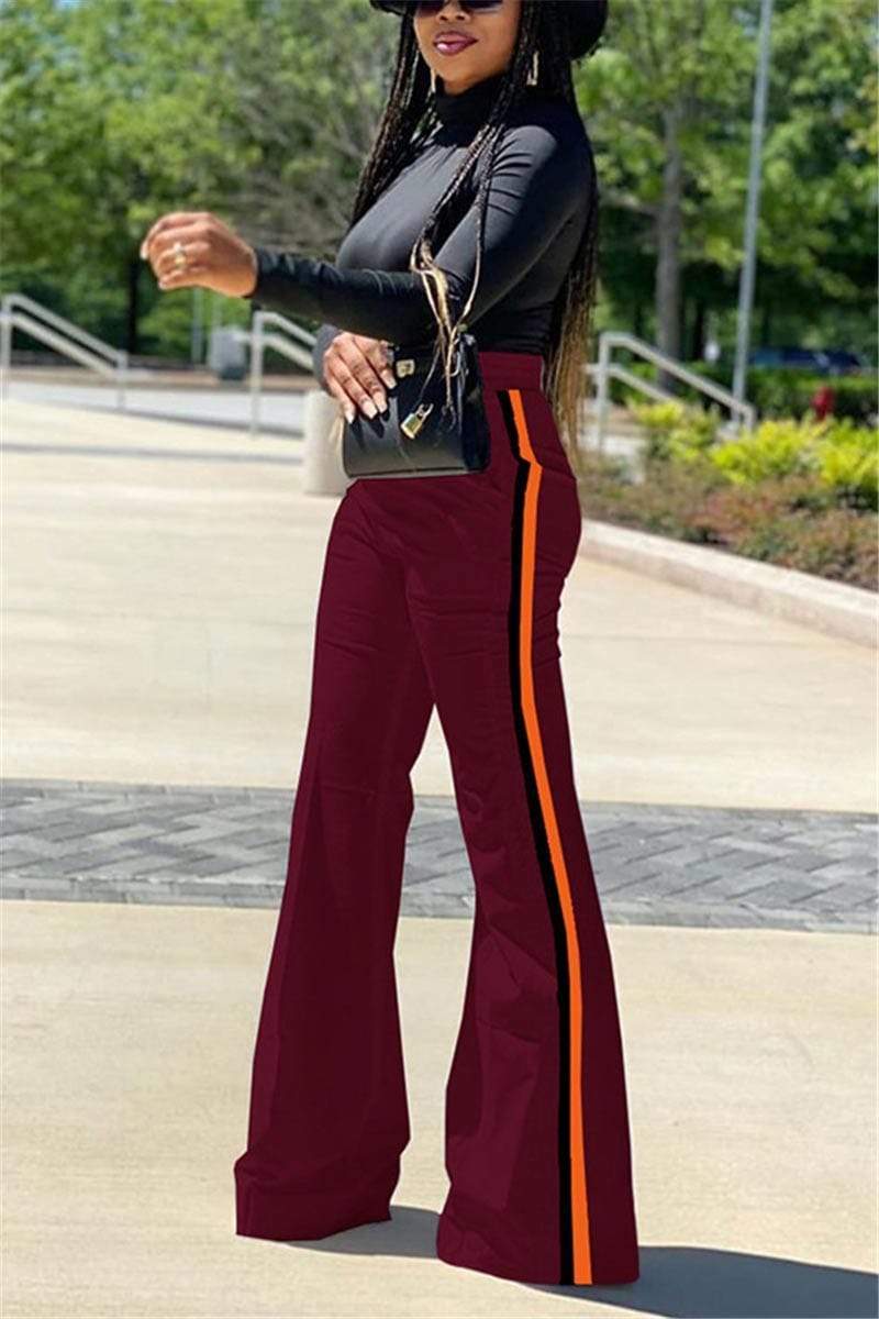 Fashion Casual Patchwork Trousers