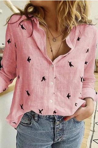 Rodress-autumn-loose-fashion-print-shirt