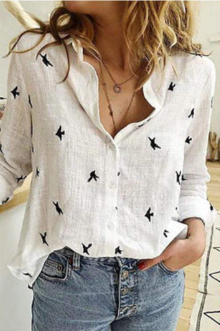 Rodress-autumn-loose-fashion-print-shirt