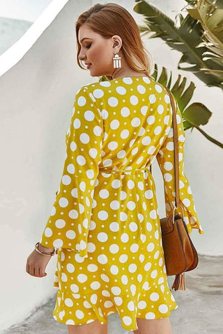 Sexy Plus Size Dot print dress