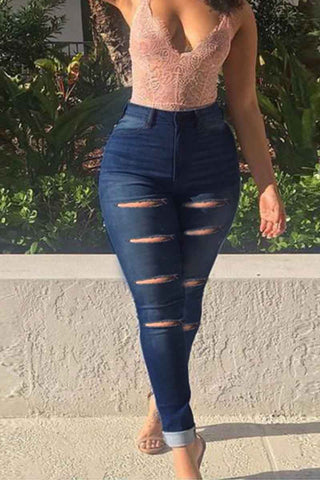 Fashion Casual Stretch Jeans