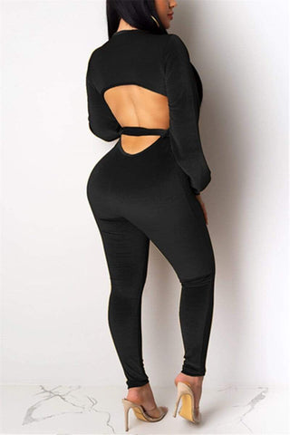 Sexy Long Sleeve Jumpsuit