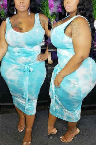 Tie-dyed Two-piece Sets