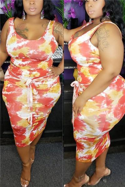 Tie-dyed Two-piece Sets