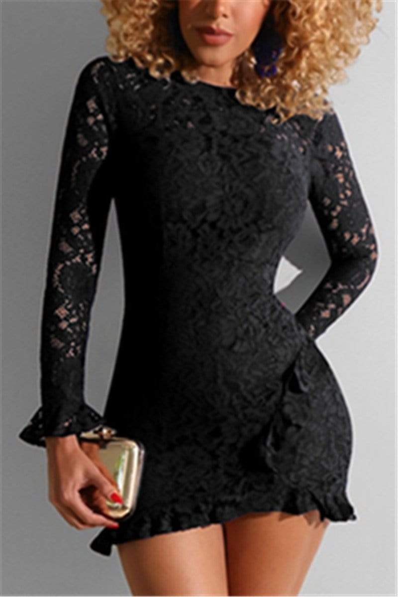 Fashion Sexy Lace Dress