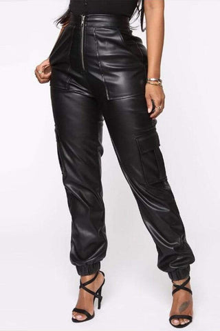 Fashion Casual Solid Color Trousers