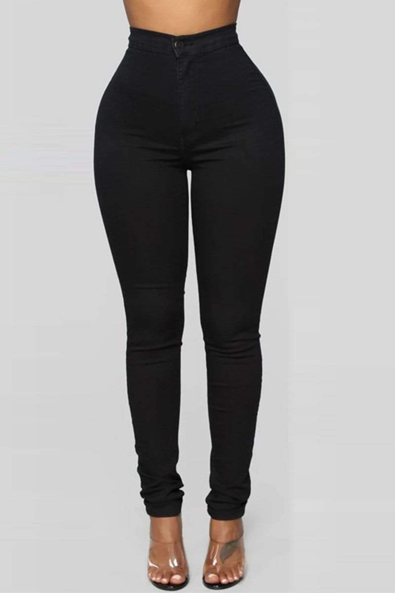 Fashion Sexy Solid Color Trousers