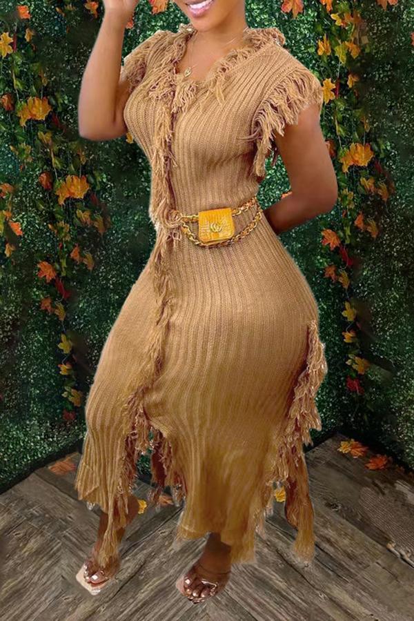 Free-shipping-online-clothing-sale-long-sleeveless-chic-solid-color-round-neck-knitted-dress-m2028