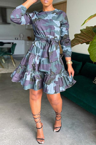 Free-shipping-online-clothing-sale-thigh-length-long-sleeve-pretty-camouflage-round-neck-casual-wear-dress-x1301