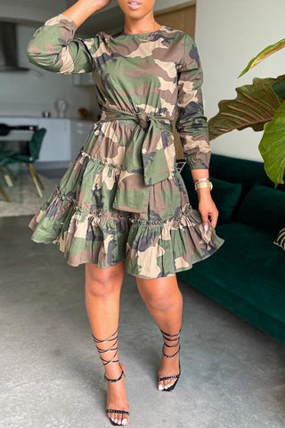 Free-shipping-online-clothing-sale-thigh-length-long-sleeve-pretty-camouflage-round-neck-casual-wear-dress-x1301