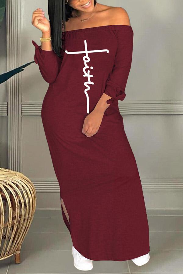 Free-shipping-online-clothing-sale-ankle-length-long-sleeve-casual-slogan-off-shoulder-casual-wear-dress-x1610