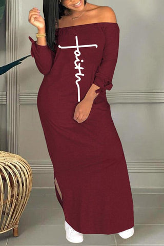Free-shipping-online-clothing-sale-ankle-length-long-sleeve-casual-slogan-off-shoulder-casual-wear-dress-x1610