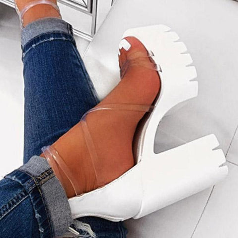rodress-freeshipping-shoes-chunky-heel-zipper-open-toe-strappy-see-through-sandals