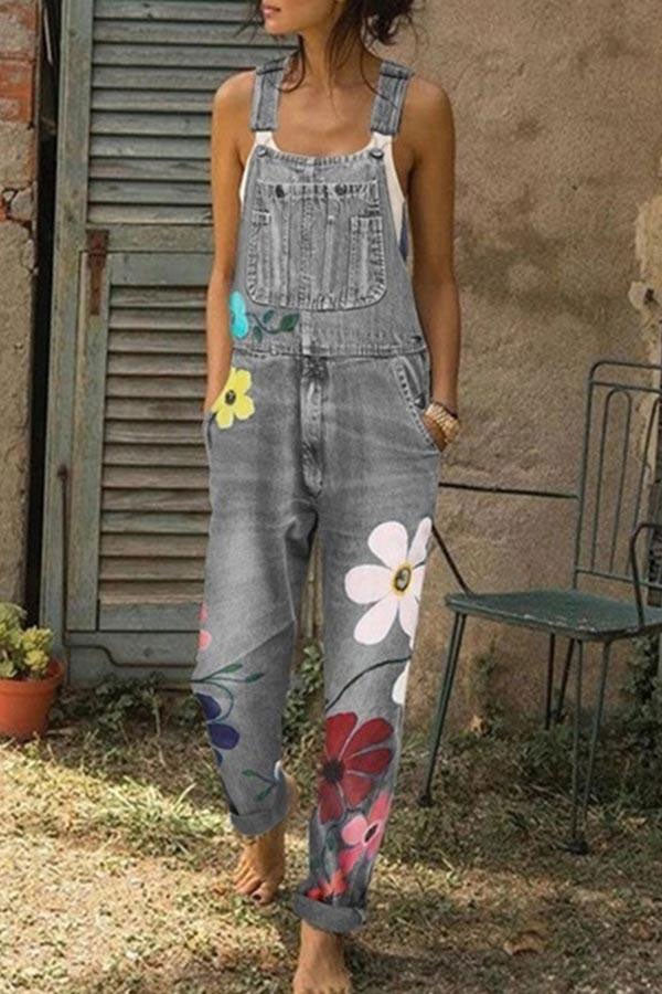 Rodress-fashion-flower-printed-denim-jumpsuits