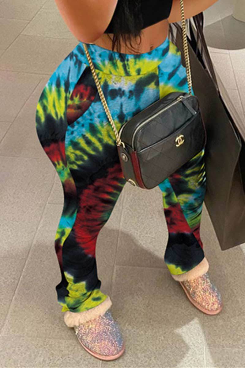 Fashion personality Printed Sports Trousers