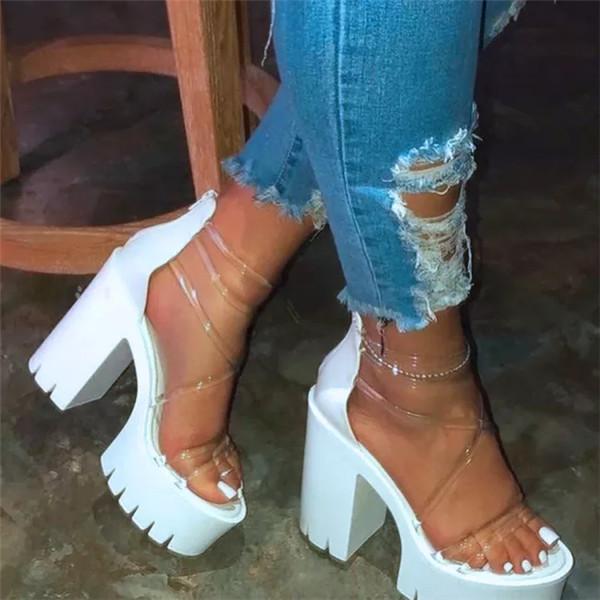 rodress-freeshipping-shoes-chunky-heel-zipper-open-toe-strappy-see-through-sandals