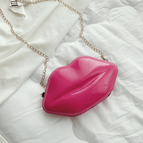 Fashion Casual Lip Shape Messenger Bag