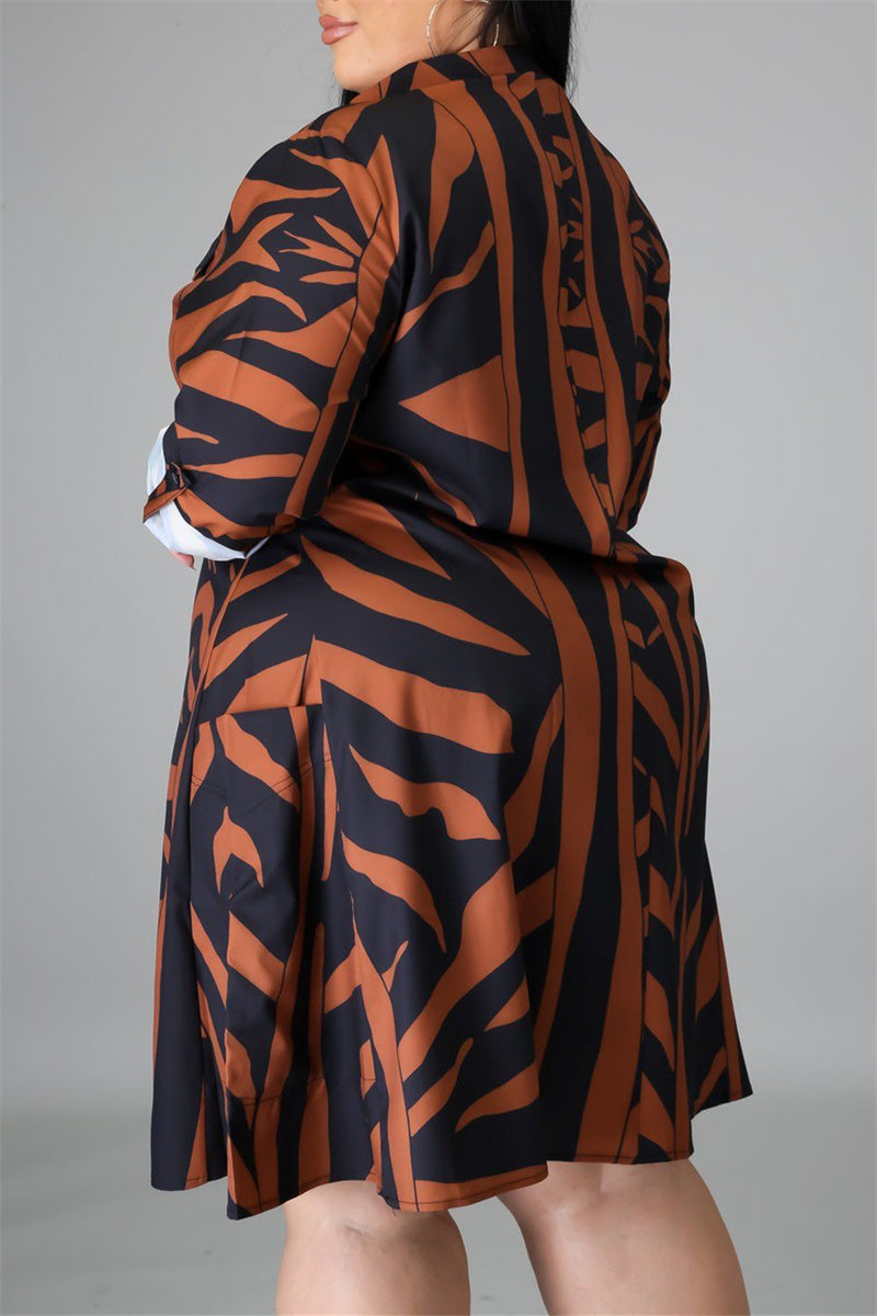 Online-clothing-plus-size-full-print-o-neck-long-sleeve-midi-dress_exix