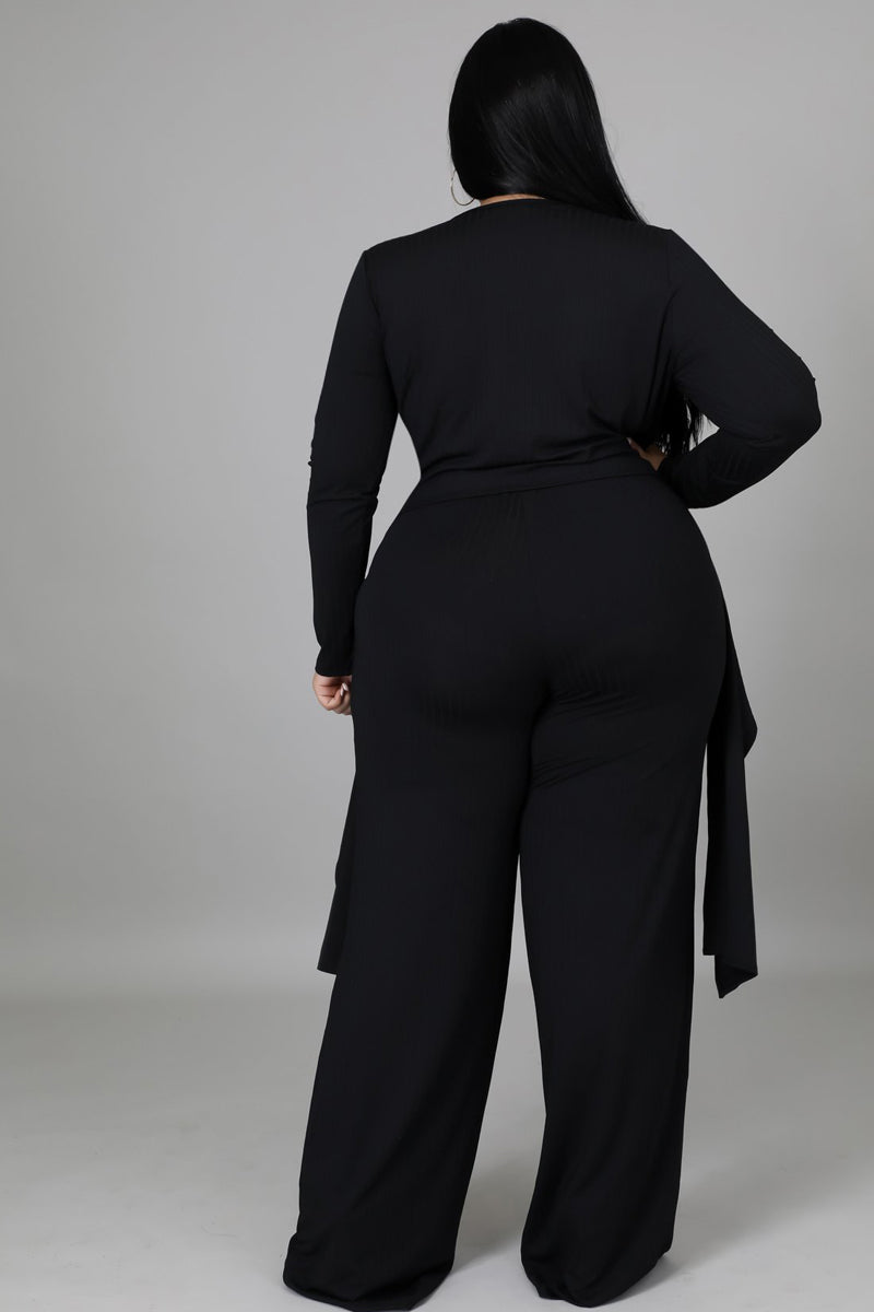 Free-shipping-online-clothing-pre-sale-plus-size-asymmetrical-top-v-neck-long-sleeve-wide-leg-pants-two-pieces-set