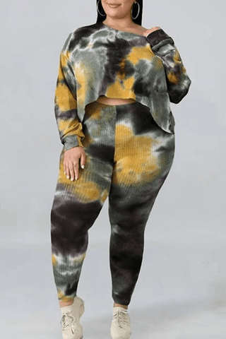 Camouflage Large Size Casual Suit