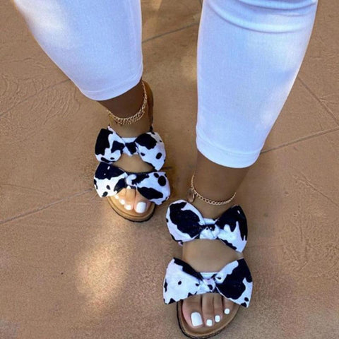 Casual Comfortable Bow Round Shoes