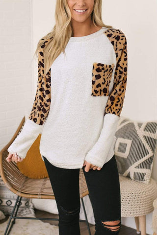 Casual Loose Leopard Tops