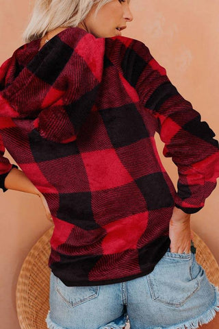 Casual Printed Long Sleeve Hoodie