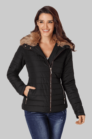 Casual Solid Color Thick Coat