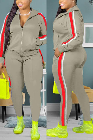 Free-shipping-online-clothing-casual-sports-patchwork-plus-size-set