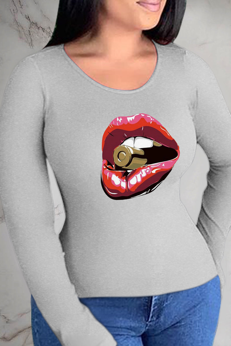 Rodress-women-topsl93578429-street-lips-printed-patchwork-o-neck-tops