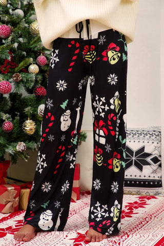 Christmas Casual print pants