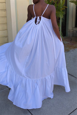 Online-clothing-casual-solid-backless-spaghetti-strap-loose-sling-dress-1