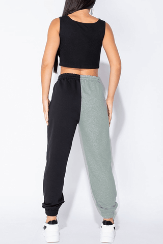 Fashion Casual Sportswear Patchwork Trousers
