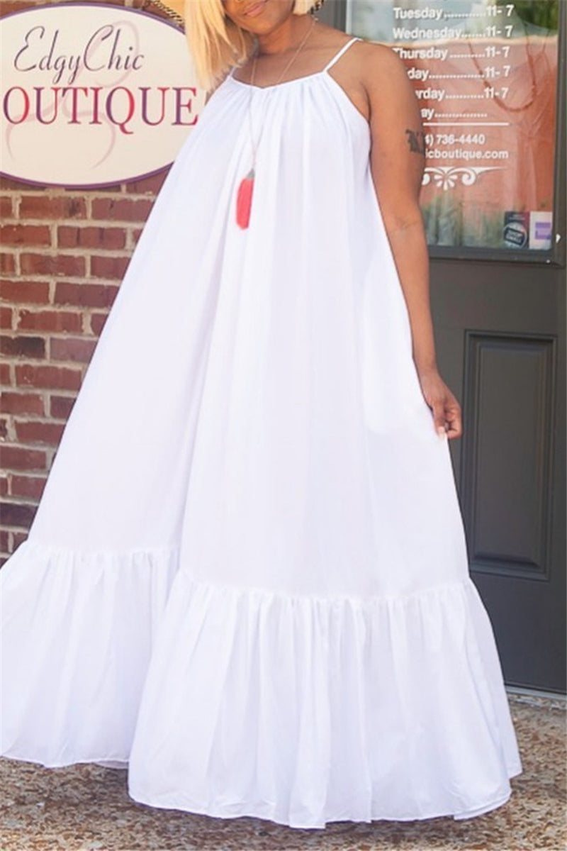 Online-clothing-casual-solid-backless-spaghetti-strap-loose-sling-dress-1