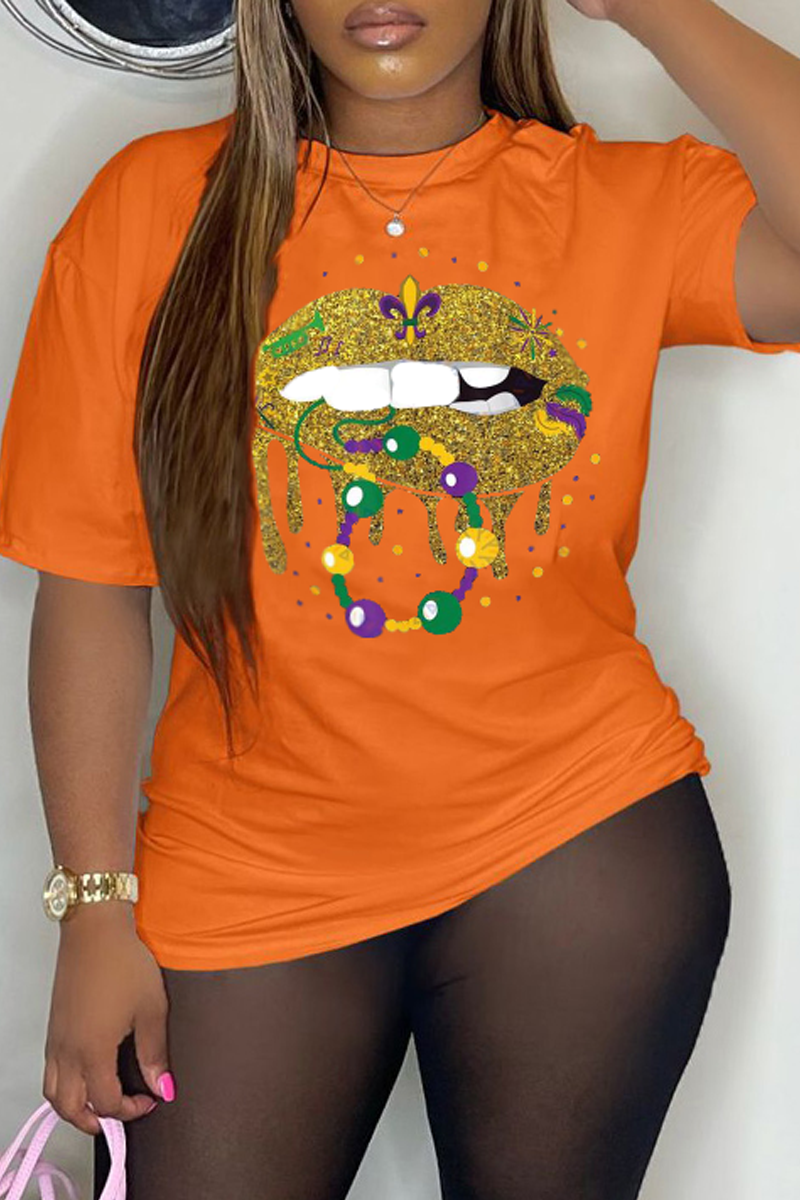 Rodress-women-topsl93597430-party-vintage-lips-printed-patchwork-o-neck-t-shirts
