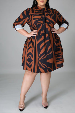 Online-clothing-plus-size-full-print-o-neck-long-sleeve-midi-dress_exix