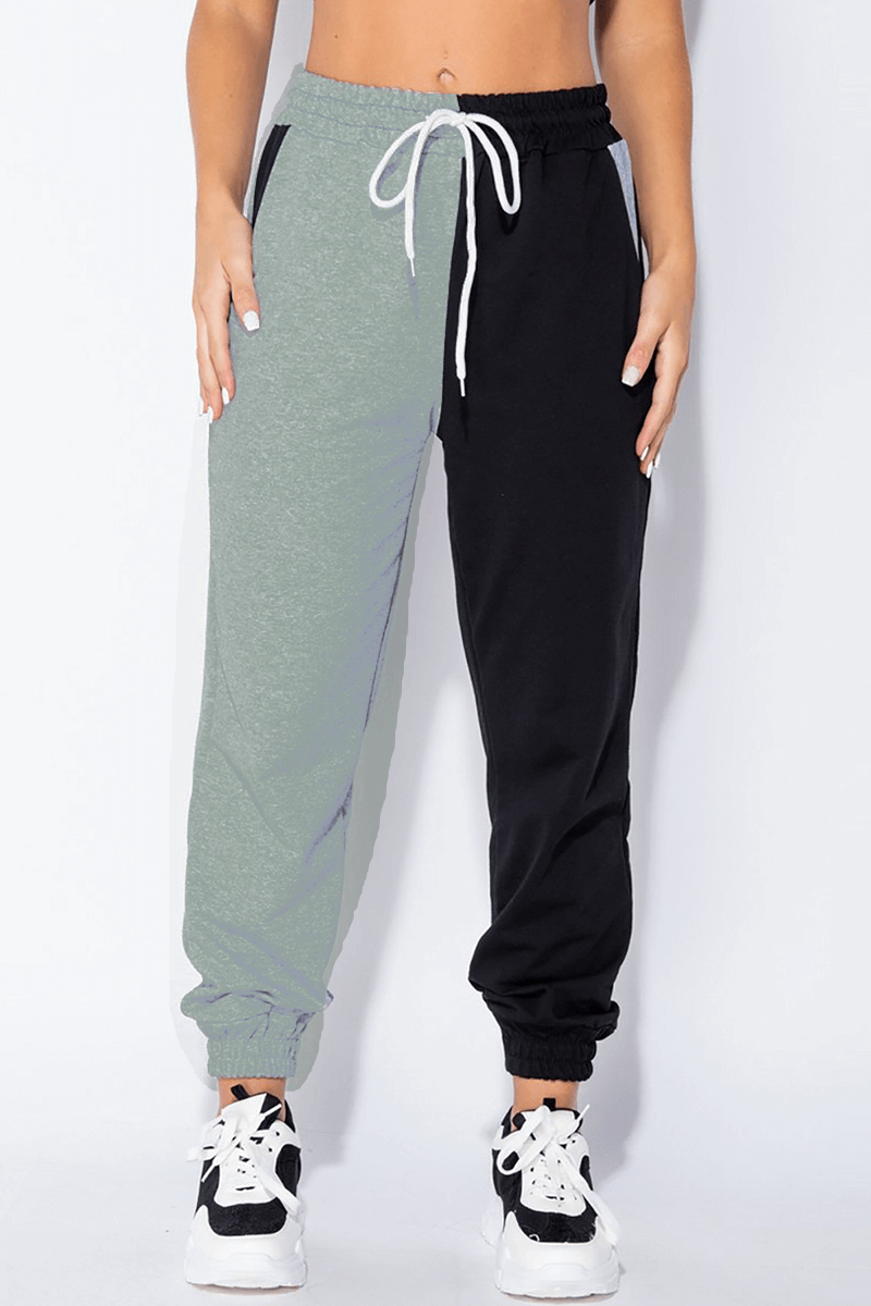 Fashion Casual Sportswear Patchwork Trousers