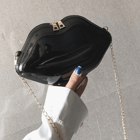 Fashion Casual Lip Shape Messenger Bag