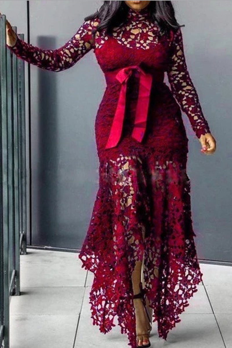 Online-clothing-plus-size-sheer-maxi-dresses-long-sleeve-lace