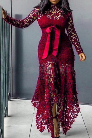 Online-clothing-plus-size-sheer-maxi-dresses-long-sleeve-lace
