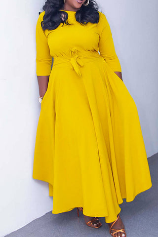 Rodress-dresses-l861577430-casual-solid-bandage-patchwork-o-neck-dresses