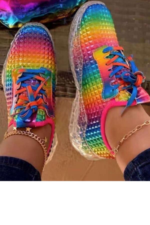 Fashion Casual Colorful Sports Shoes