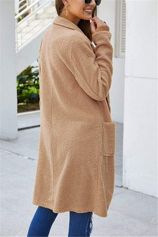 Fashion Casual Solid Color Coat (Only Coat)