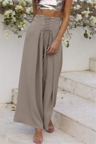 Fashion Casual Solid Color Trousers