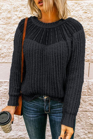 Fashion Lace Patchwork Sweater