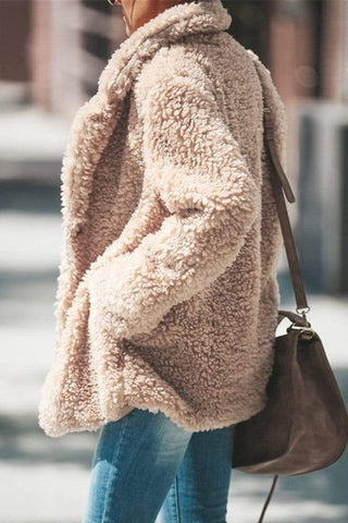 Fashion Lapel Coat For Winter