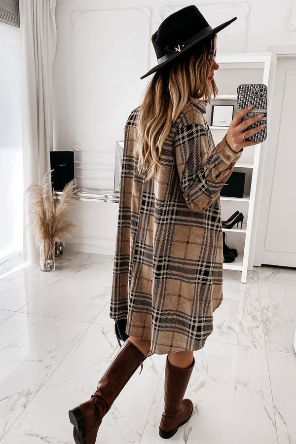 Rodress-fashion-loose-lapel-shirt-dress